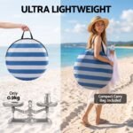 Weisshorn pop-up beach tent with UPF50+ sun protection – product gallery image 8