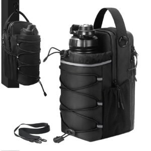 Magnetic water bottle holder bag for gym, hiking and outdoor use – main product image