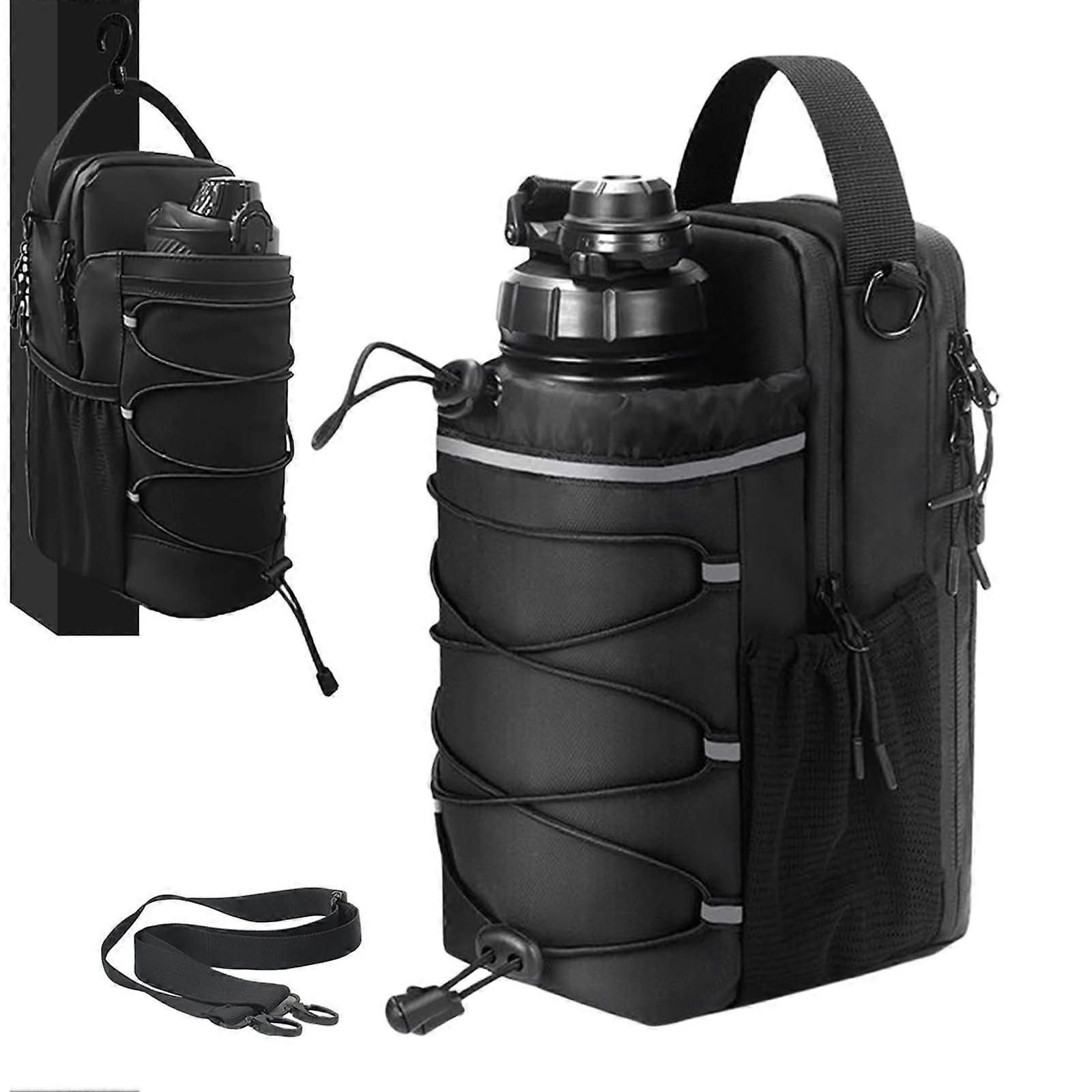 V1308-DSZKI-2102-00.jpg Magnetic water bottle holder bag for gym, hiking and outdoor use – main product image