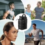 Magnetic water bottle holder bag for gym, hiking and outdoor use – product gallery image 2
