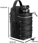 Magnetic water bottle holder bag for gym, hiking and outdoor use – product gallery image 3