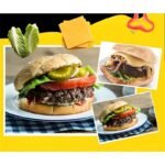 Black electric burger and sandwich maker for home – product gallery image 6