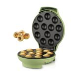 Electric Octopus Ball Maker with Non-Stick Plate, 1200W Compact Design for Homemade Takoyaki and Spherical Snacks, Perfect for Family Kitchens and Gatherings (Green) - Image 5