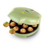 Electric Octopus Ball Maker with Non-Stick Plate, 1200W Compact Design for Homemade Takoyaki and Spherical Snacks, Perfect for Family Kitchens and Gatherings (Green) - Image 8