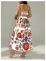 Women’s Floral Print Midi Dress for Summer – product image 02