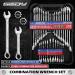 SEDY 32-piece SAE and metric combination wrench set – main product image
