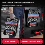 SEDY 32-piece SAE and metric combination wrench set – product gallery image 5