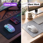 SOLAKAKA SM802 Pro white tri-mode RGB gaming mouse – additional product image