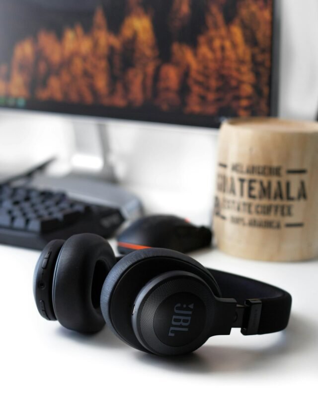 Black wireless over-ear headphones for a budget headphone buying guide